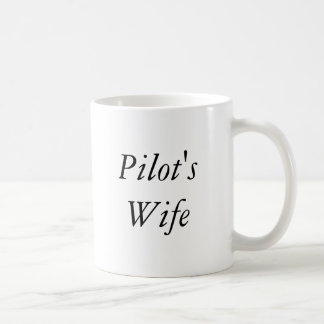 Taza De Café La esposa del piloto