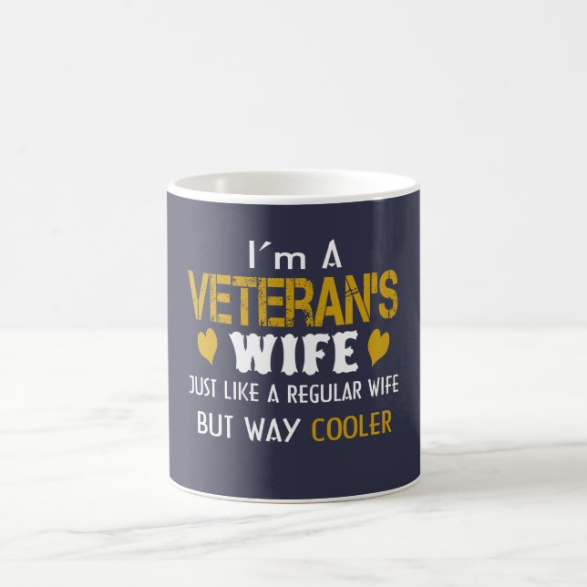 Taza De Café La esposa del veterano (Centro)