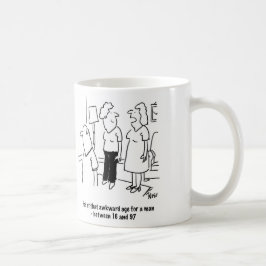 Taza De Café La esposa dice que el marido está en esa edad incó