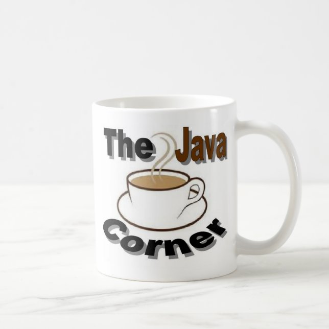 Taza De Café La esquina de Java (Derecha)