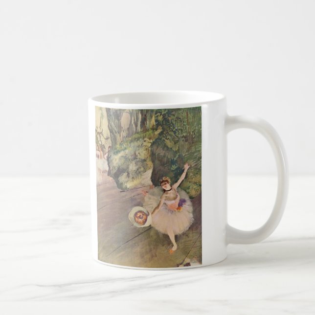 Taza De Café La estrella del ballet de Edgar Degas (Derecha)