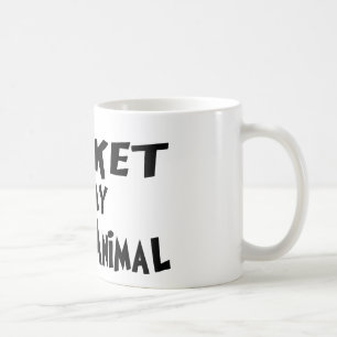 Taza De Café La falda es mi animal del alcohol