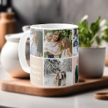 Taza De Café La familia cita juntos a nuestro Collage de fotos<br><div class="desc">**Presentamos nuestro "Juntos es nuestro lugar favorito para ser" Photo Mug** Sienta tu café matutino o bebida favorita con recuerdos encantadores cerca de la casa. Nuestro "Juntos es nuestro lugar favorito para ser" Photo Mug es la manera perfecta de empezar el día con una dosis de amor y nostalgia. Esta...</div>