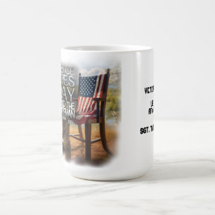 Taza De Café La Familia del Servicio Militar de los Estados Uni