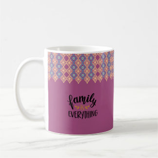 Taza De Café La familia es todo