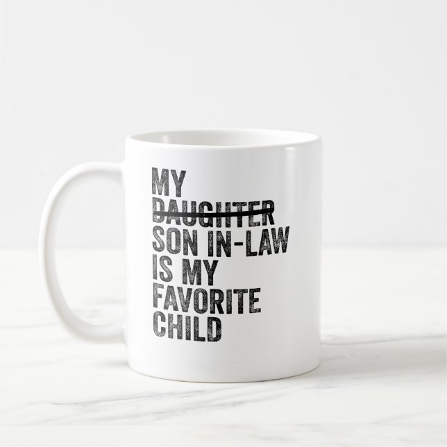 Taza De Café La Familia Materna Al Hijo En Derecho (Izquierda)