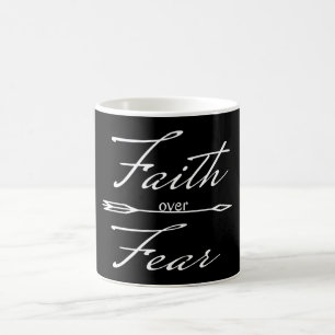 Taza De Café La fe cristiana sobre el miedo
