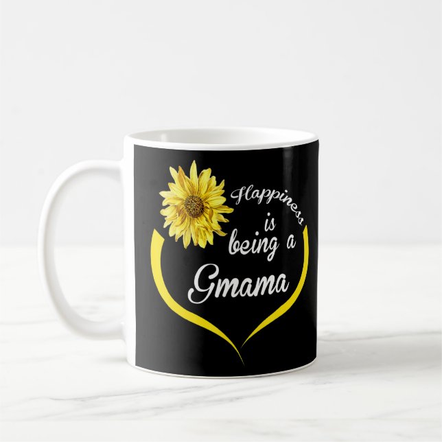 Taza De Café La Felicidad De Gmama Es Ser Un Gmama (Izquierda)
