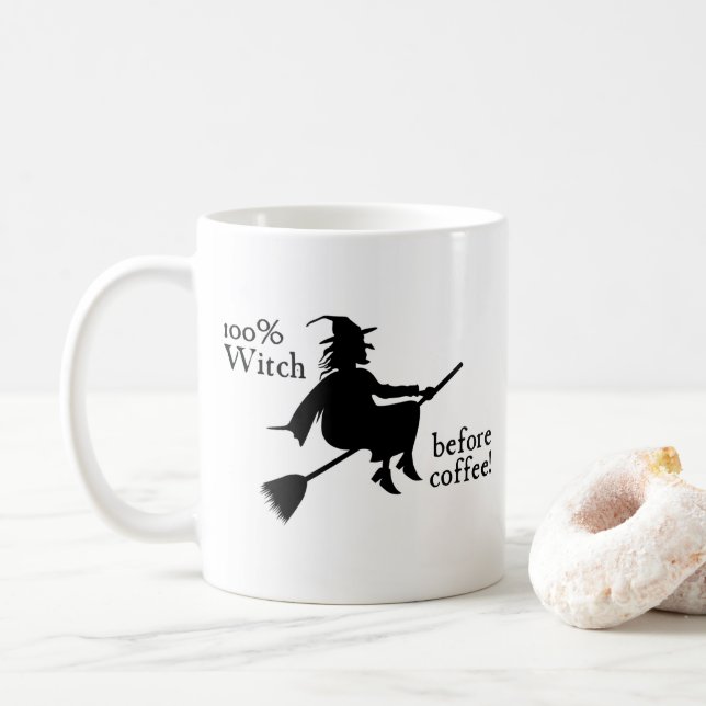 Taza De Café La felicidad en un cerdo (Con donut)