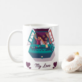Taza De Café La felicidad en un cerdo