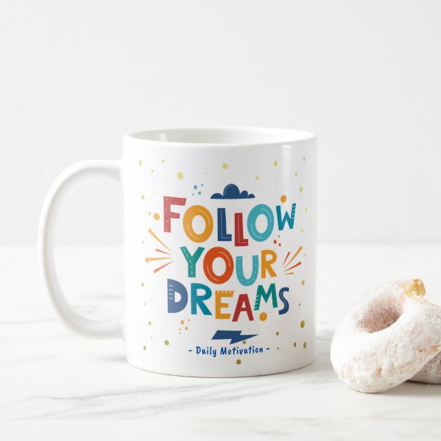 Taza De Café La felicidad en un cerdo (Con donut)