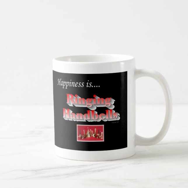 Taza De Café La felicidad es… Handbells de sonido (Derecha)