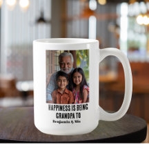 La felicidad es ser abuelo para la foto familiar d
