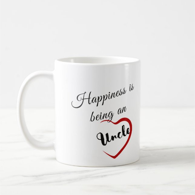 Taza De Café La felicidad es ser un tío (Izquierda)