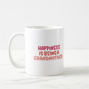 Taza De Café La felicidad es ser una abuela