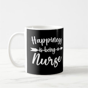 Taza De Café La Felicidad Es Ser Una Enfermera Enfermeras Diver