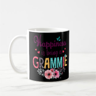 Taza De Café La Felicidad Es Ser Una Mujer Gramosa En La Histor