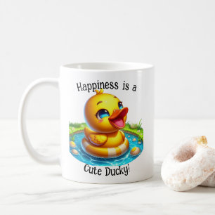 Taza De Café La felicidad es un café dulce (1)