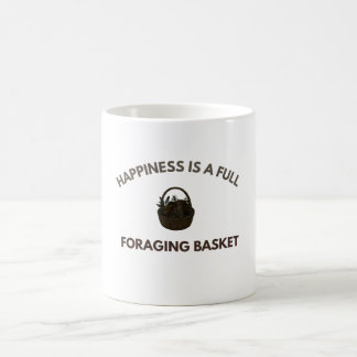 Taza De Café La Felicidad Es una Cesta de Forrajeo Llena de Hon