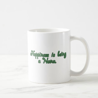 Taza De Café La felicidad está siendo los Nona