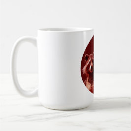 Taza De Café La feliz pareja Sr. y Sra. Mapache