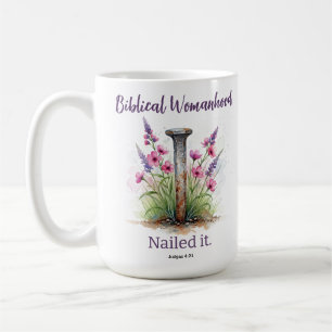 Taza De Café La feminidad bíblica Jael Escritura Inspiradora