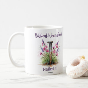 Taza De Café La feminidad bíblica Jael Escritura Inspiradora