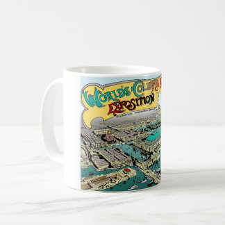 Taza De Café La Feria Mundial de Chicago de 1893