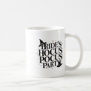 Taza De Café La fiesta de Hocus Pocus de la novia Despedida de 