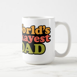 Taza De Café La fiesta de papá más Okayest del mundo