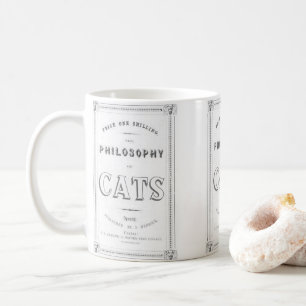 Taza De Café La filosofía de los gatos
