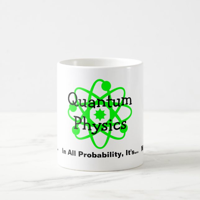 Taza De Café La física de Quantum (Centro)