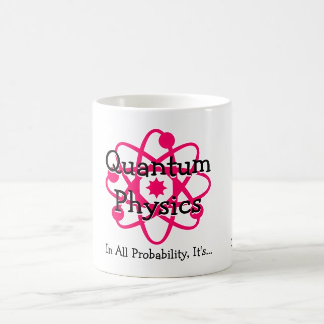 Taza De Café La física de Quantum (Centro)