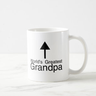 Taza De Café La flecha más grande del abuelo de los mundos