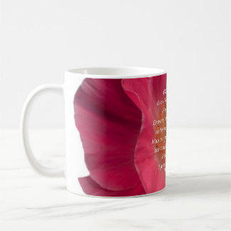 Taza De Café la flor, CRECE TOGETHERGrow más encariñado con uno