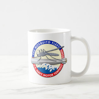 Taza De Café La flota del mosquito - rojo, blanco y azul