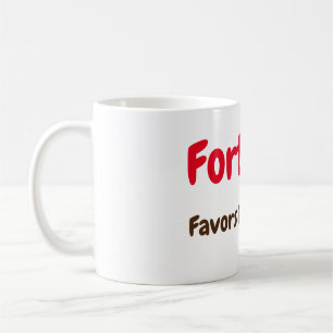 Taza De Café La Fortuna Favorece La Audaz Mug