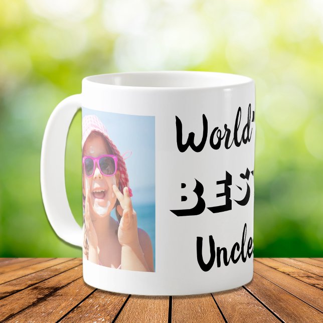 Taza De Café La foto del mejor tío del mundo (Subido por el creador)