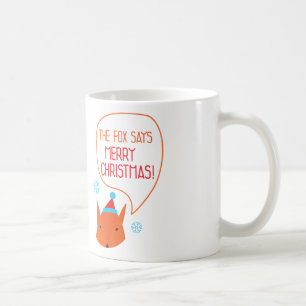 Taza De Café ¡La Fox dice Feliz Navidad!
