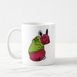 Taza De Café La francesa, el inquebrantable Bulldog francés