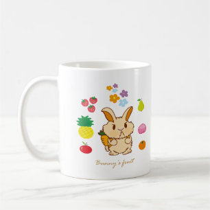 Taza De Café La fruta de Bunny