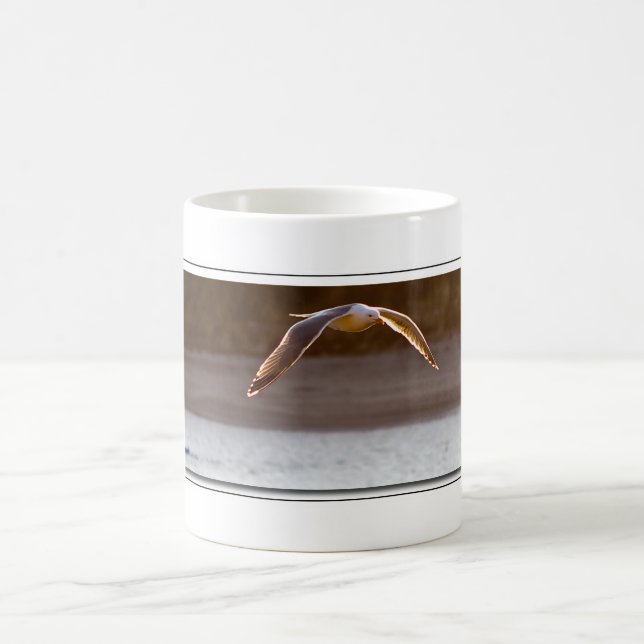 Taza De Café La gaviota por las proyecciones del café (Centro)