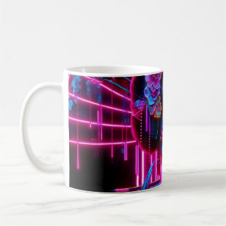 Taza De Café La geisha néon