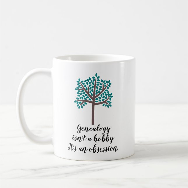 Taza De Café La genealogía no es una afición (Izquierda)