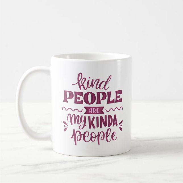 Taza De Café la gente amable es mi gente más amable (Izquierda)