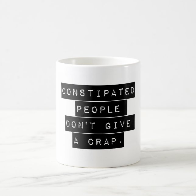 Taza De Café La gente constipada no se da un respiro (Centro)