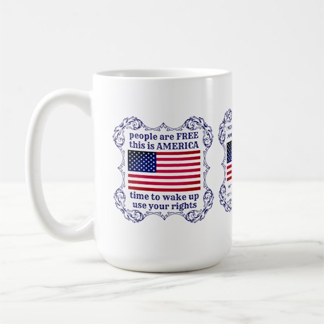 Taza De Café La gente es libre (Izquierda)