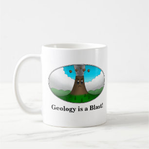 Taza De Café ¡La geología es una explosión! Volcán personalizad