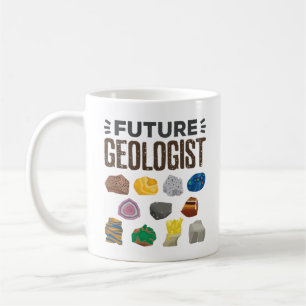 Taza De Café La geología geológica del futuro sacude gemas