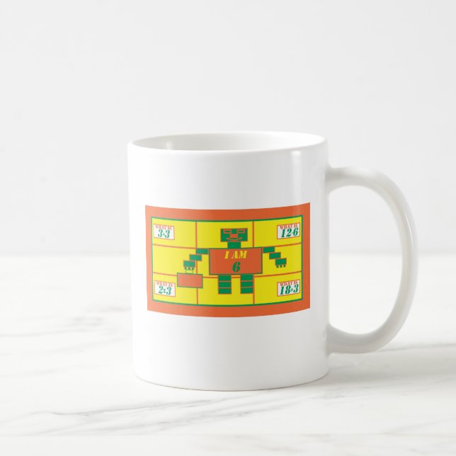 Taza De Café La Geometría-Mug-Rectángulo-Edad 6 (Derecha)